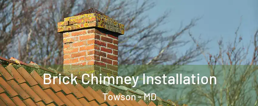  Brick Chimney Installation Towson - MD