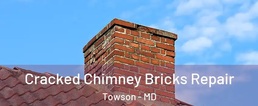  Cracked Chimney Bricks Repair Towson - MD