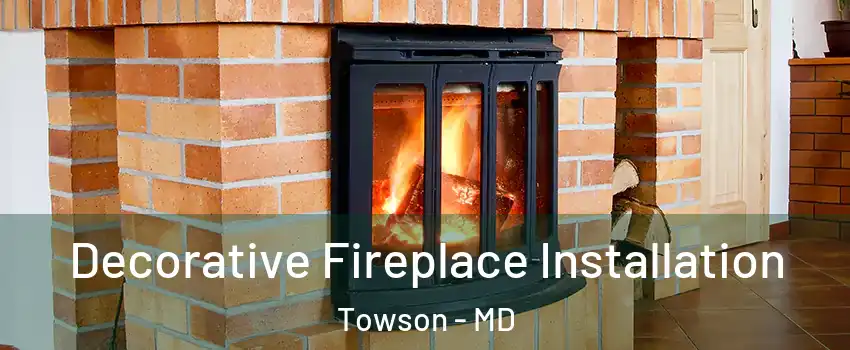  Decorative Fireplace Installation Towson - MD