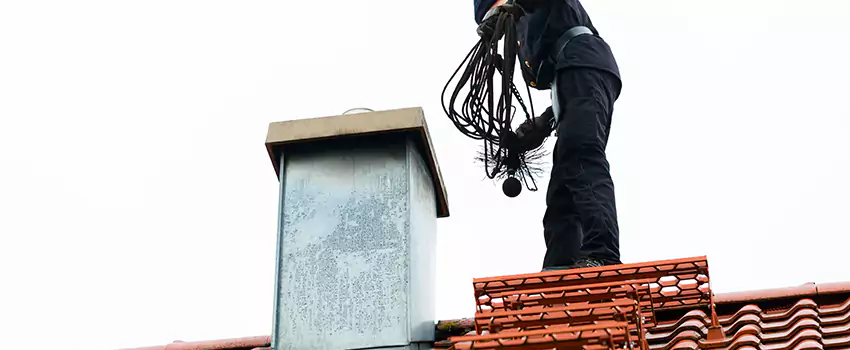 Chimney Brush Cleaning in Towson, Maryland