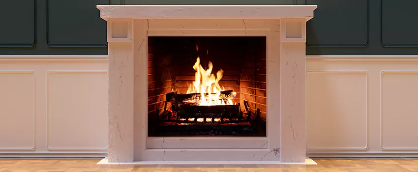 Decorative Electric Fireplace Installation in Towson, Maryland