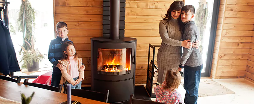 Morso Cast Iron Fireplace Insert Installation in Towson, Maryland