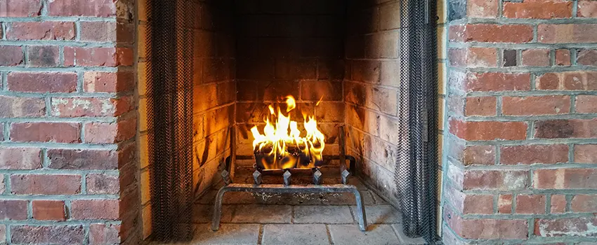 Repairing Damaged Fireplace Tiles in Towson, Maryland