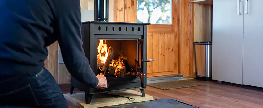 Open Hearth Wood Fireplace Installation in Towson, MD