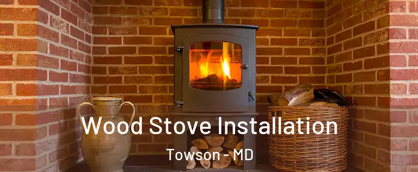  Wood Stove Installation Towson - MD